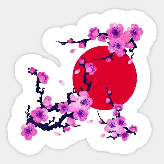 Sakura Sticker by Komataguri